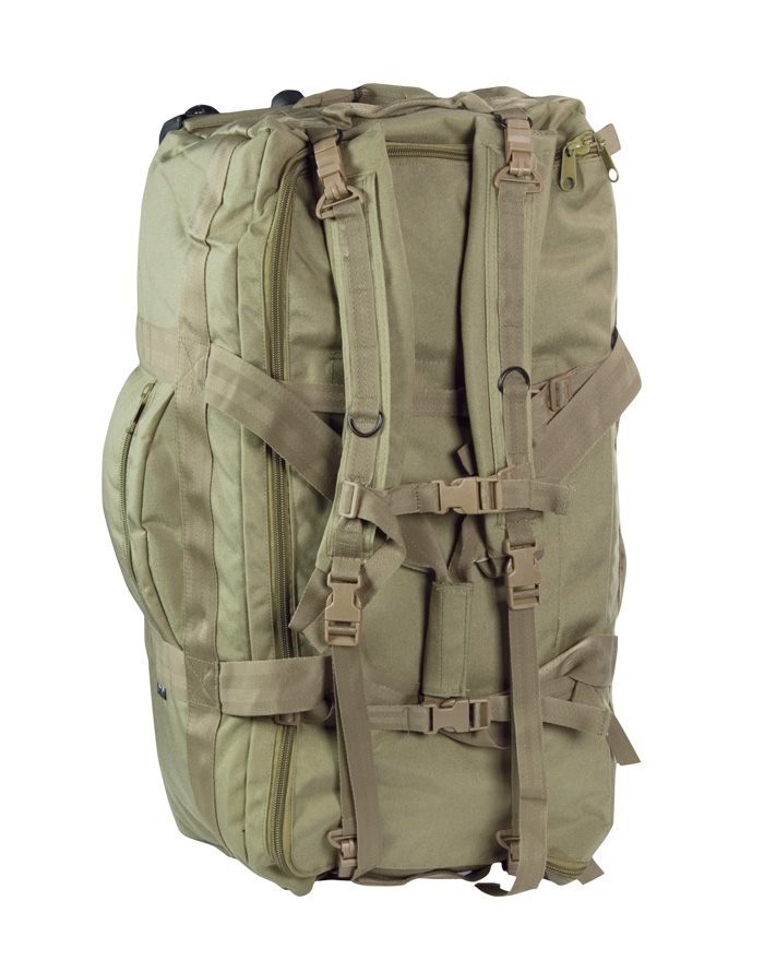 Kampftrageseesack mit Rollen Coyote